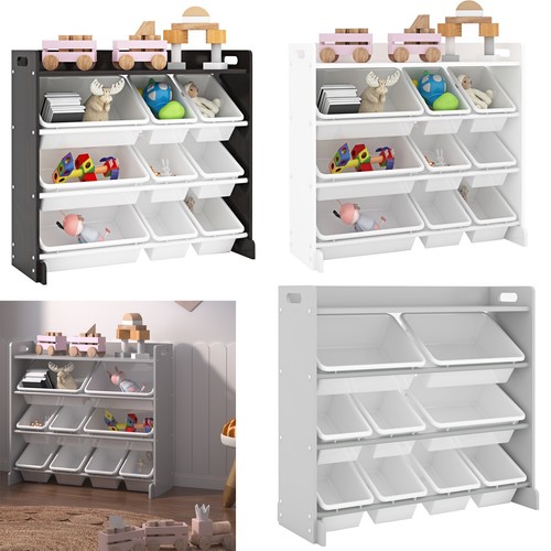 Kids storage wooden unit - storage,