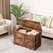 HOOBRO Wooden Storage Chest