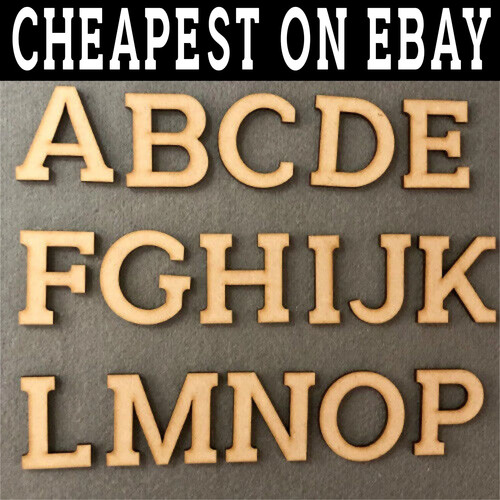 Wooden large big letters - letters, toy