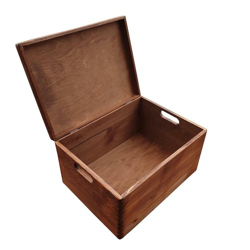 Large wooden box - box/toy, with