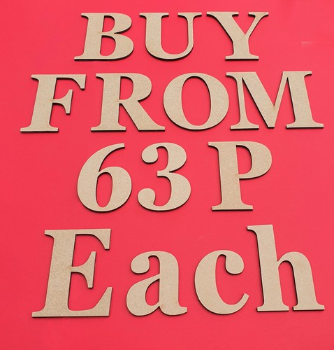 Wooden letters craft - wooden, cheap