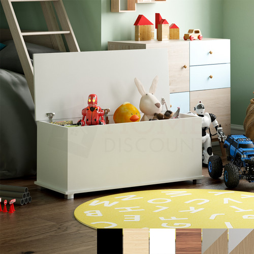 Wooden toy box large storage - box,