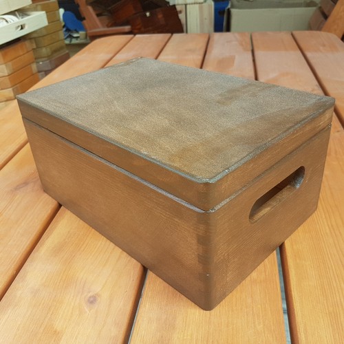 Wooden box toy - box, /
