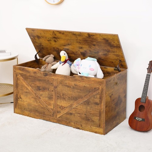 Children wooden toy box - children's,