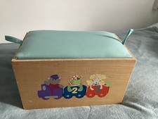 Child’s Wooden Toy Box/Stool